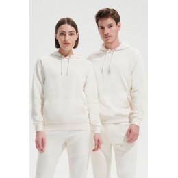 Толстовка унисекс Stellar, черный меланж