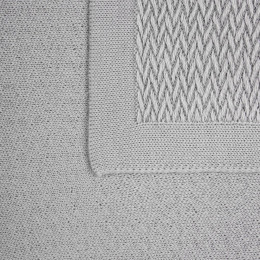 Плед Ornato, серый (дымчатый)