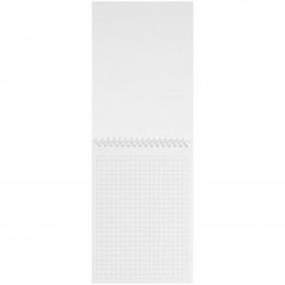 Блокнот Issa в клетку, белый