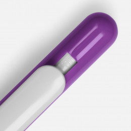 Ручка шариковая Swiper, фиолетовая с белым