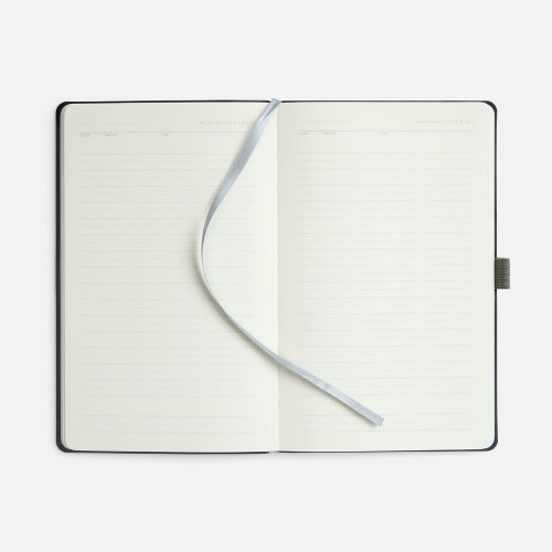 Ежедневник Lungo, недатированный, серый