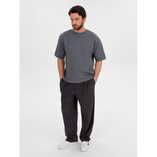 Джемпер с коротким рукавом Siluetti Volumica, серый