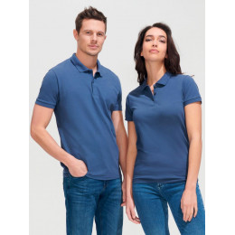 Рубашка поло женская Perfect Women 180 серый меланж