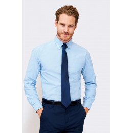 Рубашка мужская с длинным рукавом Boston, белая