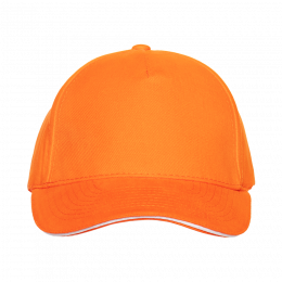 Бейсболка с кантом STAN 5 клиньев хлопок 280, 11K