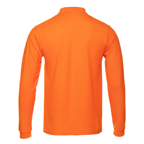 Рубашка поло унисекс STAN длинный рукав хлопок 185, 104LS