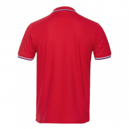 Рубашка поло мужская STAN триколор хлопок/полиэстер 185, 04RUS