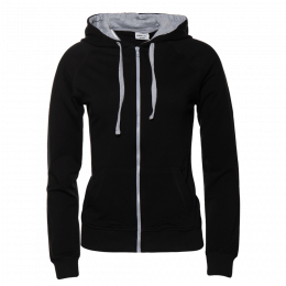 Толстовка женская STAN с капюшоном на молнии футер без начёса, 260, 61W