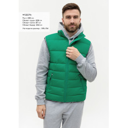 Жилет мужской STAN утепленный таффета 210T,65, 82