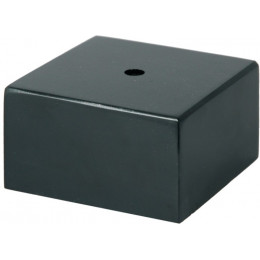 Цоколь мраморный черный 85х85х30 BMX8530