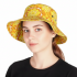 Панама с широкими полями из крепсатина с полной запечаткой 57 Панама с широкими полями из крепсатина с полной запечаткой 57