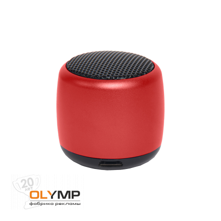 Портативная mini Bluetooth-колонка Sound Burger "Loto"                                                                                          красный   