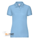 Поло "Lady-Fit 65/35 Polo" голубой 