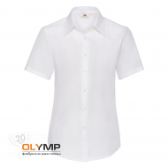 Рубашка "Lady-Fit Short Sleeve Oxford Shirt"